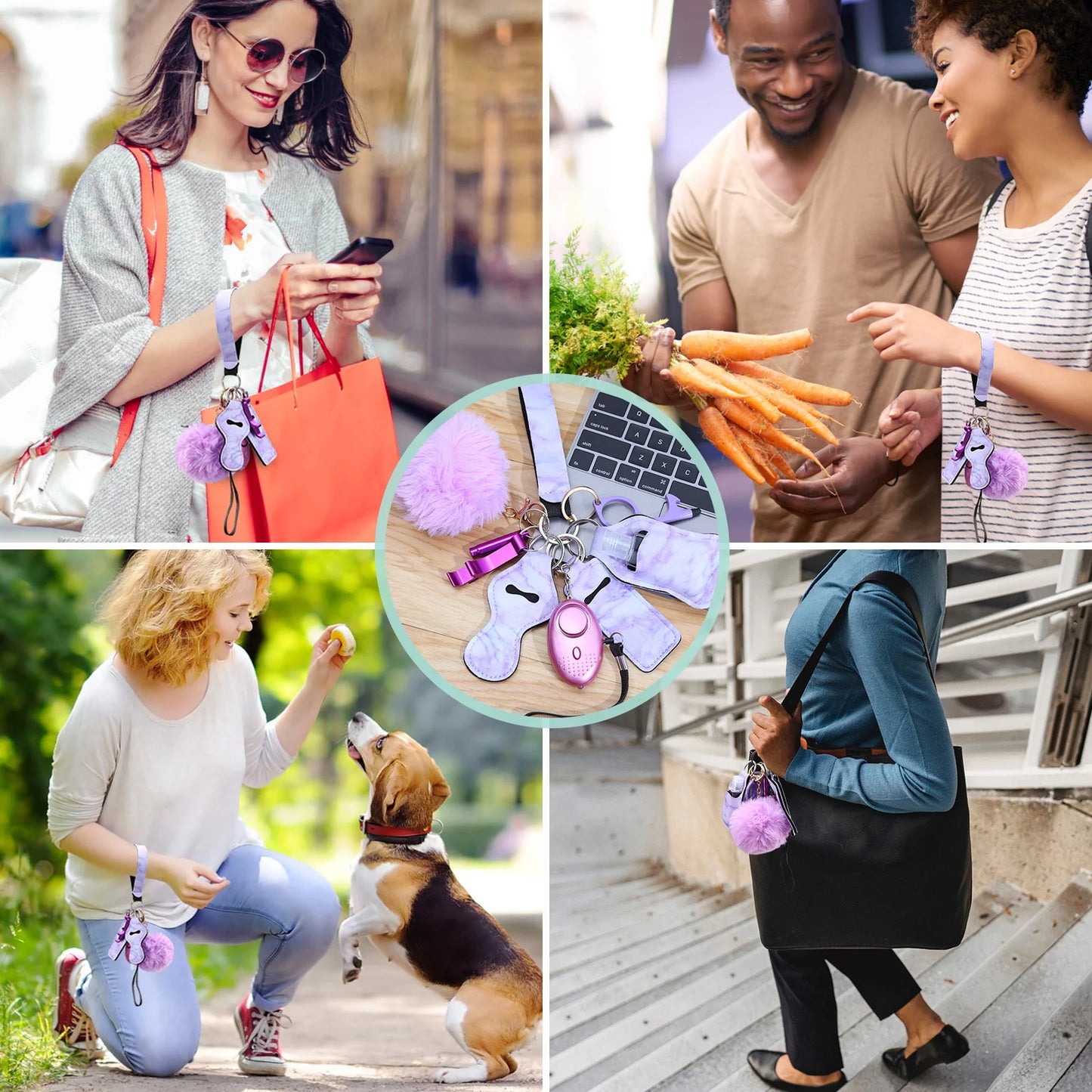 Snazzy Safety Keychain Squad