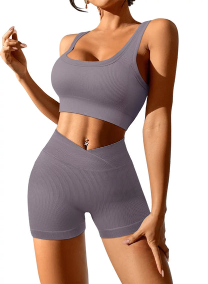 Mauve Workout Set 