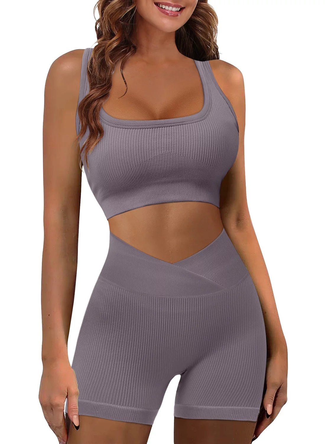 Mauve Workout Set 