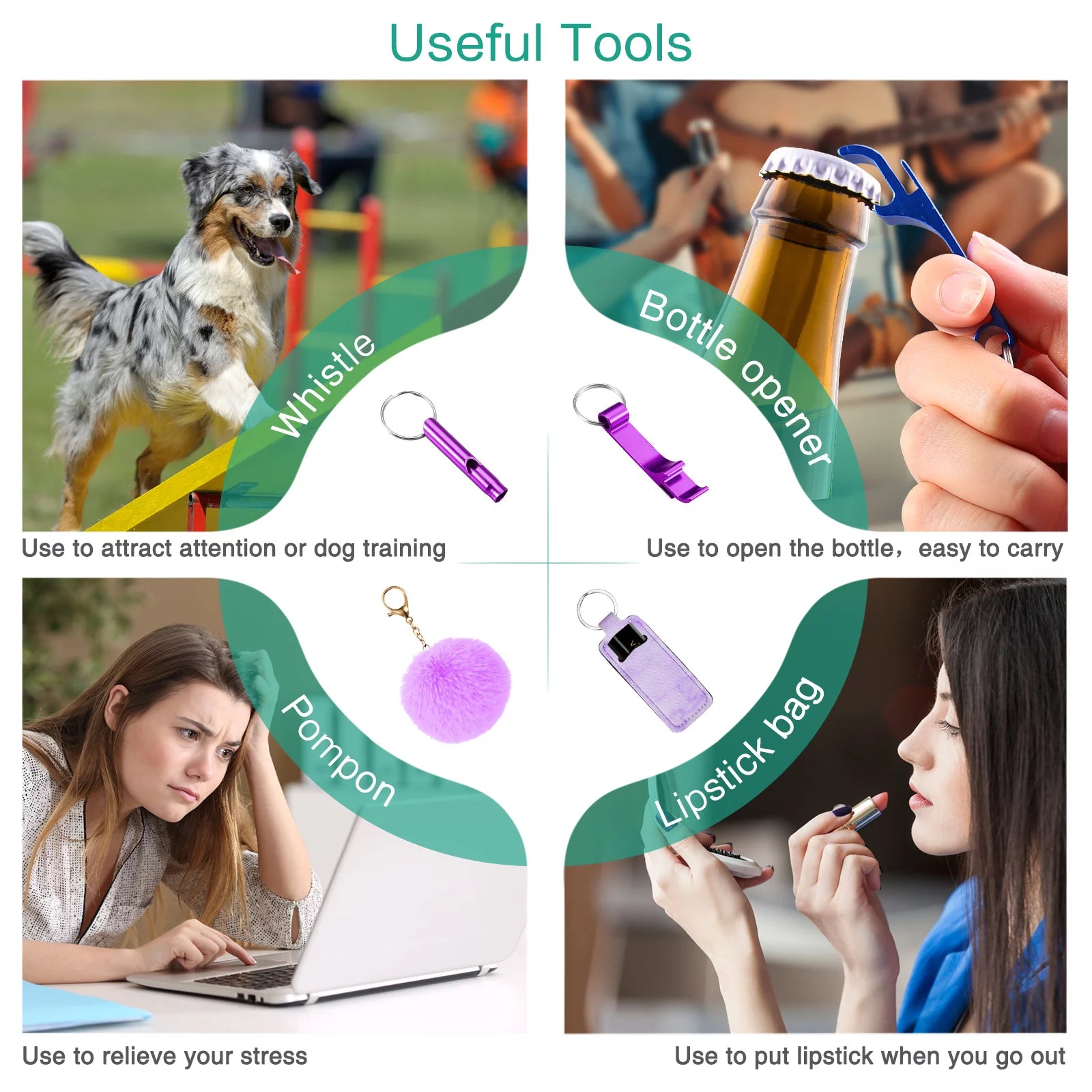 Snazzy Safety Keychain Squad